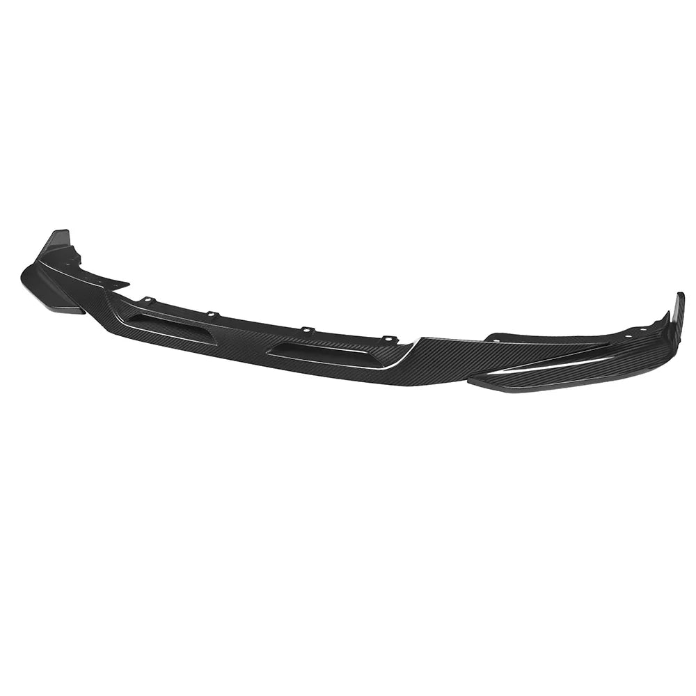 Sooqoo Pre Pregged Dry Carbon Fiber Front Lip for BMW 4 Series G22 G23 2020+