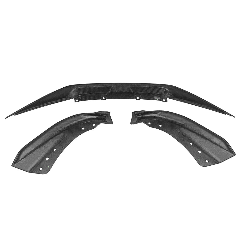 Sooqoo Pre Pregged Dry Carbon Fiber Front Lip for BMW 4 Series G22 G23 2020+